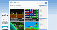 Desktop Screenshot of multihry.cz